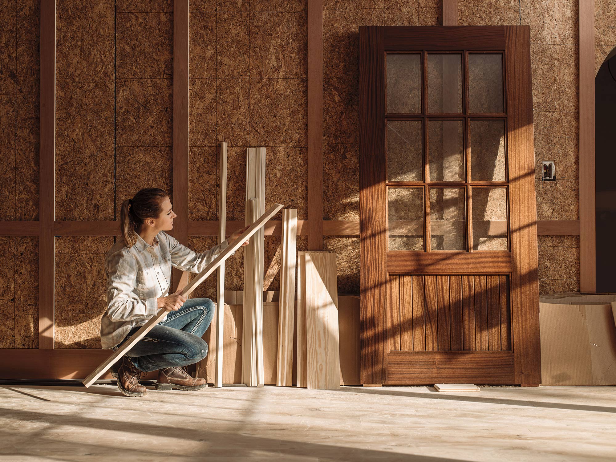 Advertising work for Pella Windows by advertising and commercial photographer Josh Huskin on the east coast, Richmond, Virginia.