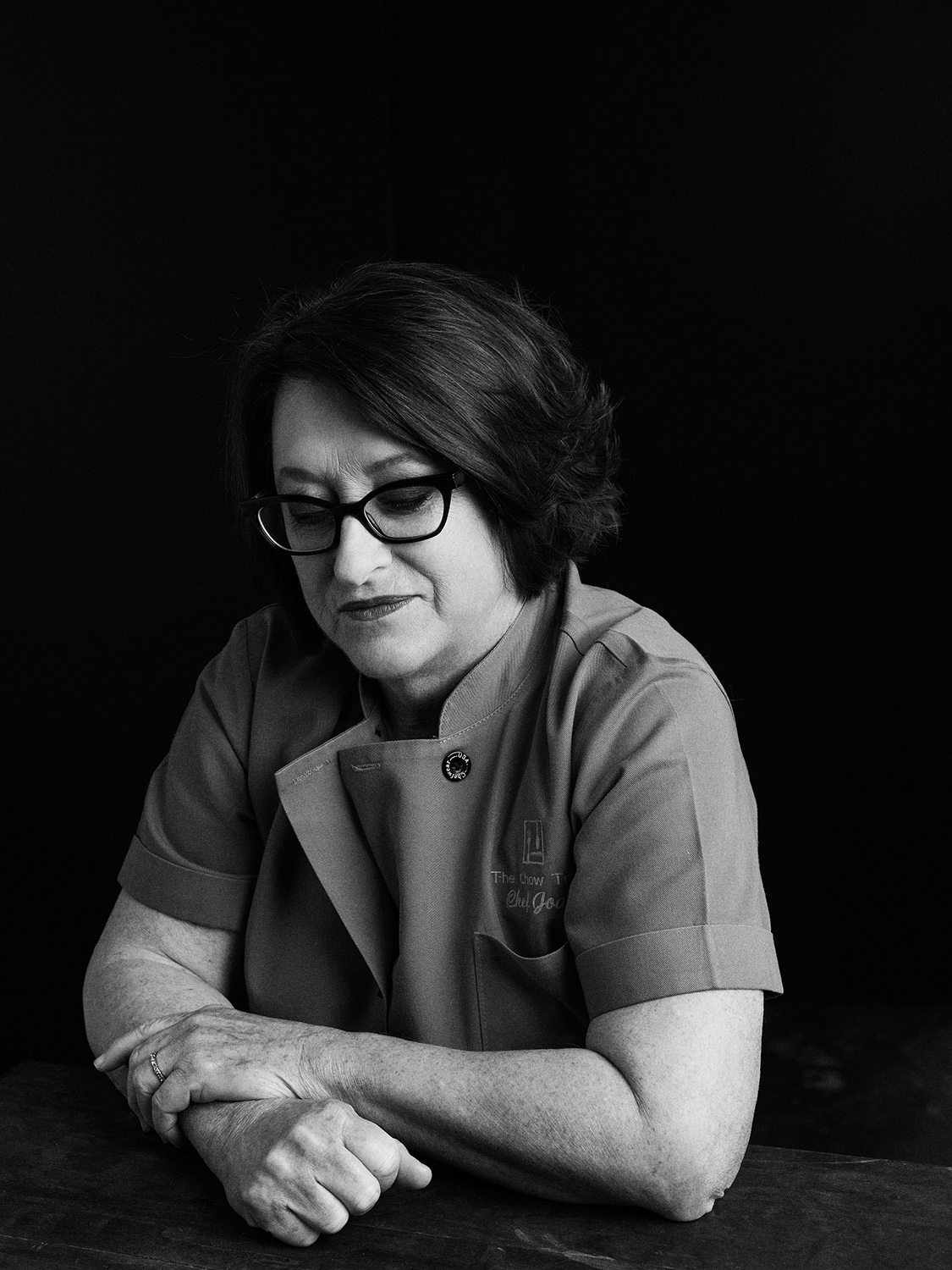 Joan Cheever photographed at Eleven Hundred Collective Studio in San Antonio, Texas, by editorial and portrait photographer Josh Huskin. 
