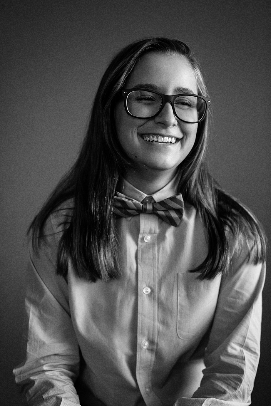 Kylie Helterbrand photographed by editorial and portrait photographer, Josh Huskin, in downtown San Antonio, Texas. 