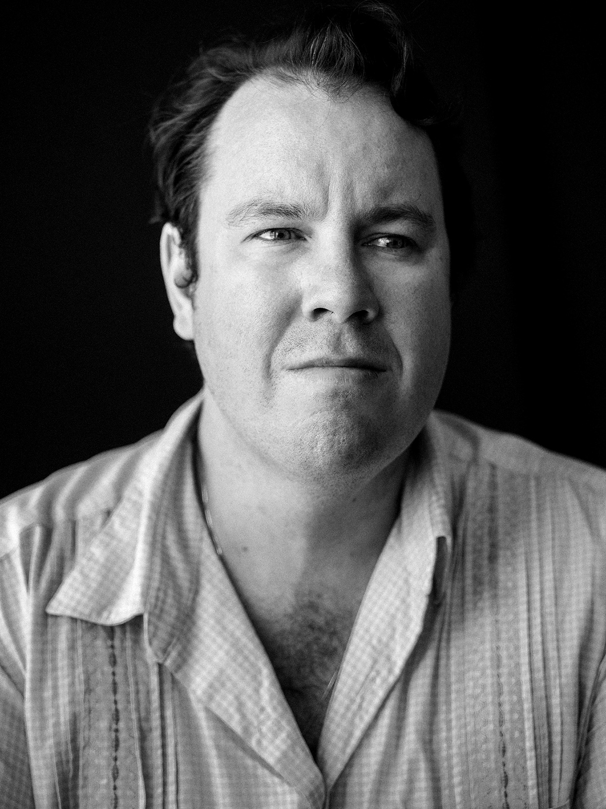 Neil Fauerso photographed by editorial and portrait photographer, Josh Huskin, in downtown San Antonio, Texas, at Eleven Hundred Collective Studio. 