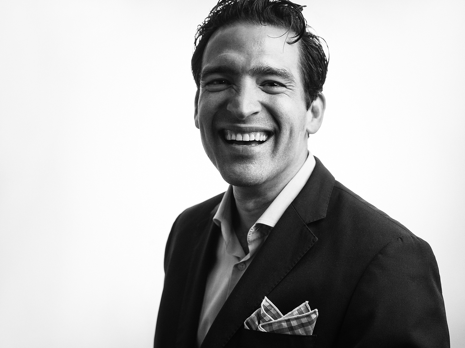 Omar Gonzalez photographed at Eleven Hundred Collective Studio in downtown San Antonio, Texas, by editorial and commercial photographer Josh Huskin. 