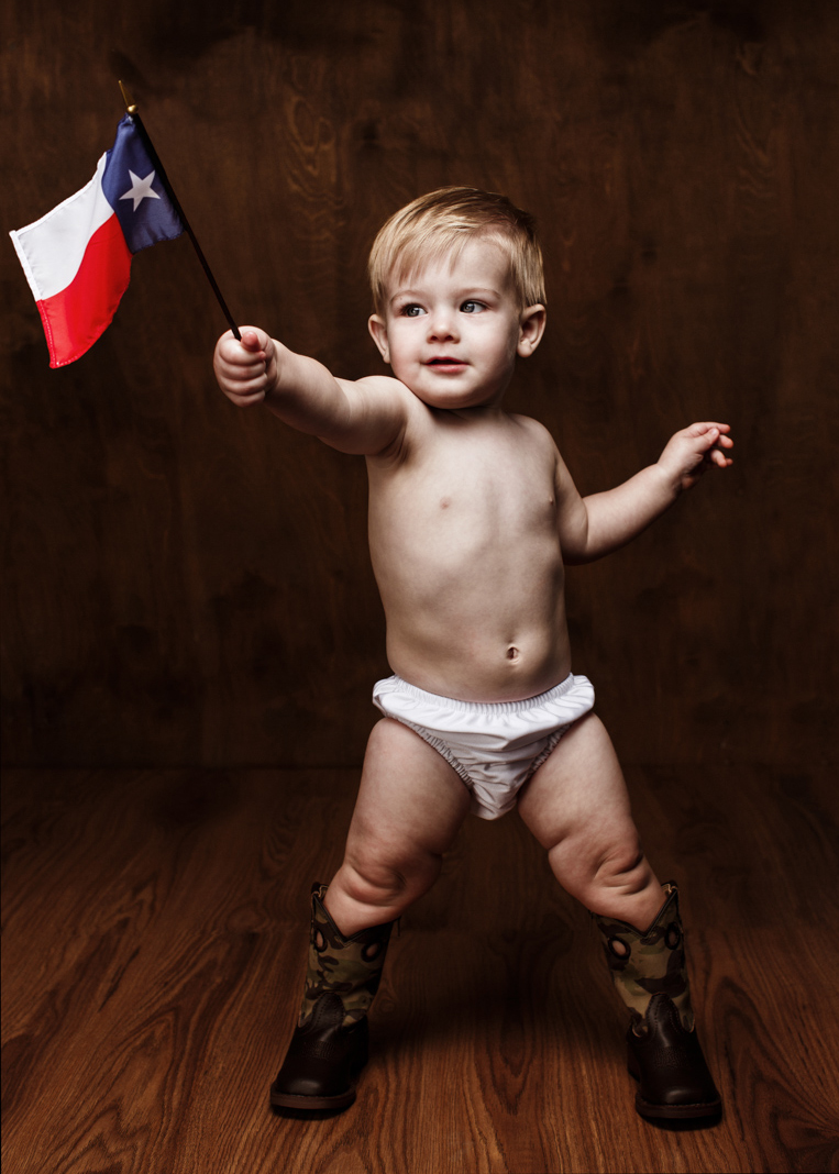 Conceptual child or kid photo for Texas Humor, photographed by Texas Editorial Portrait photographer Josh Huskin. 
