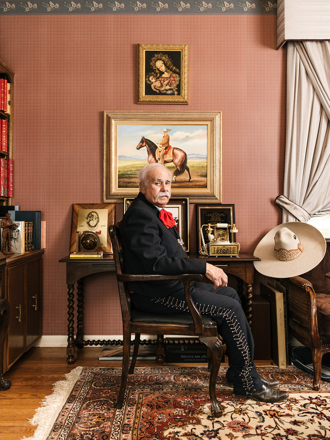 Dr. Raul Gaona photographed at his home in San Antonio, TX by Josh Huskin.
