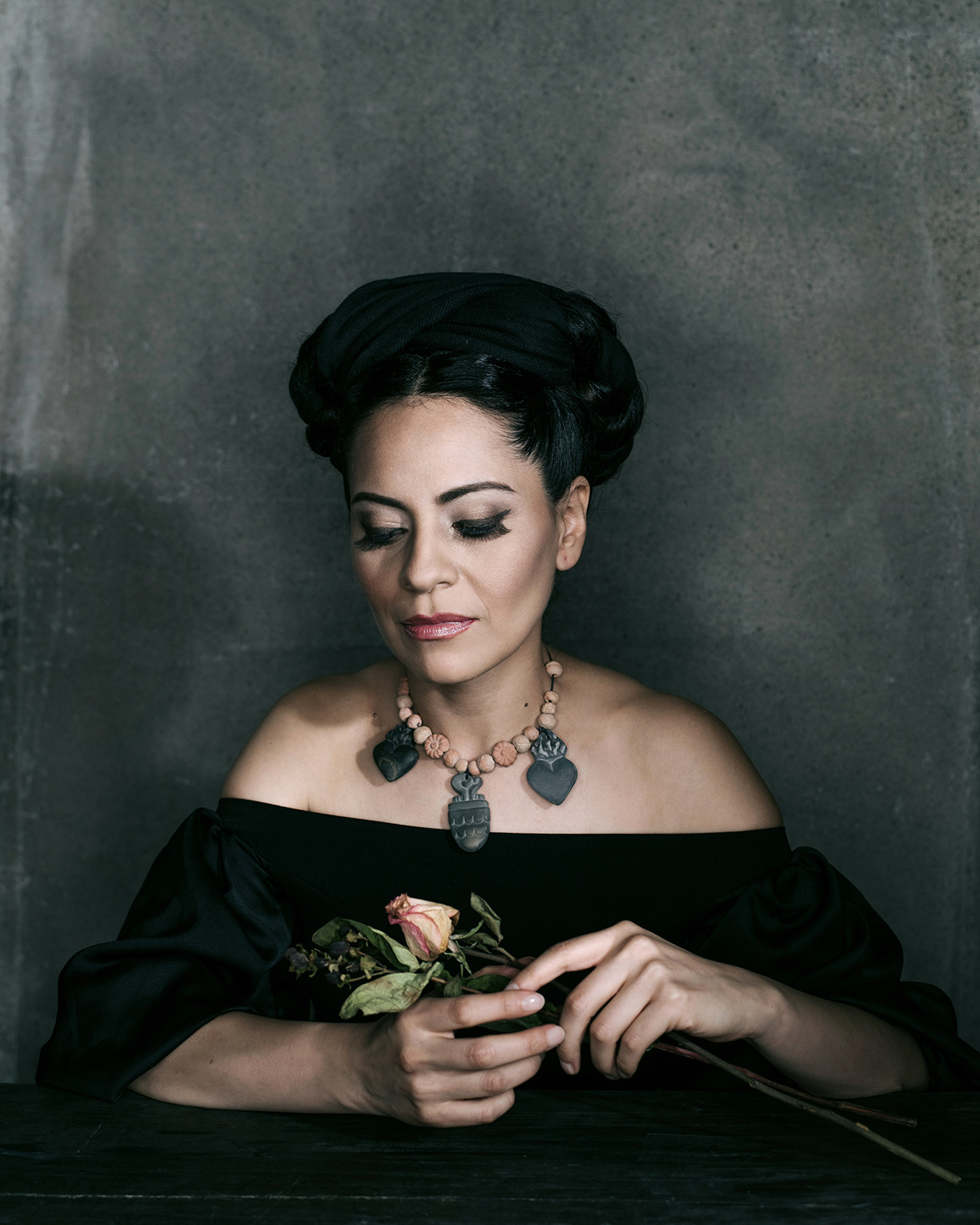 Azul Barrientos, san antonio musician, photographed by advertising photographer Josh Huskin.