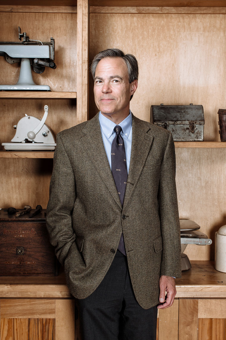 Portrait of the Speaker of the House of Representatives Joe Straus, photographed by editorial and portrait photographer Josh Huskin. 